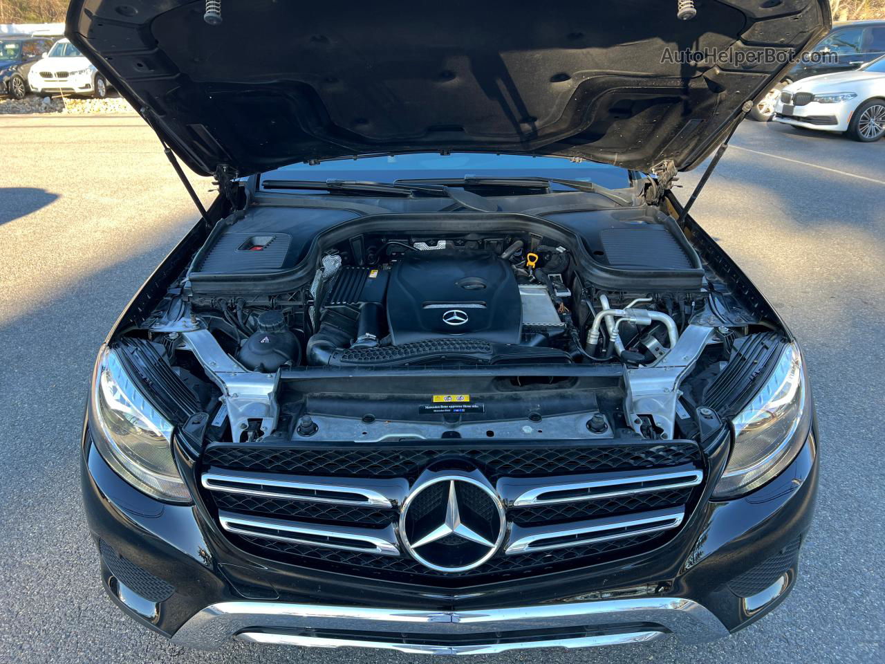 2019 Mercedes-benz Glc 300 Black vin: WDC0G4JB9KV135321