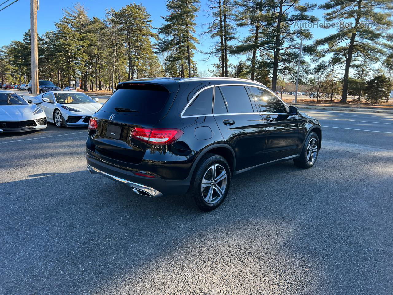 2019 Mercedes-benz Glc 300 Black vin: WDC0G4JB9KV135321