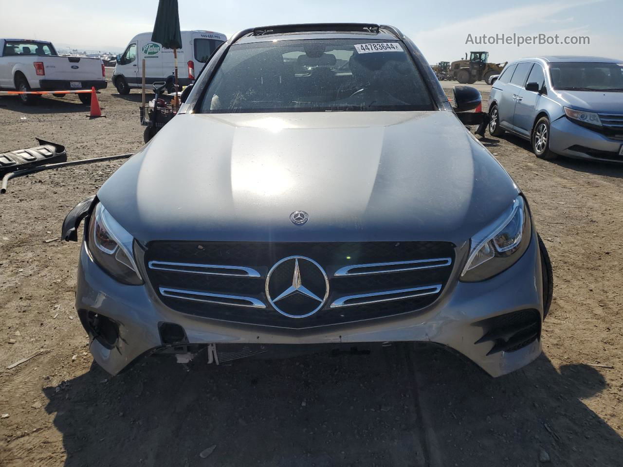 2019 Mercedes-benz Glc 300 Gray vin: WDC0G4JB9KV175480