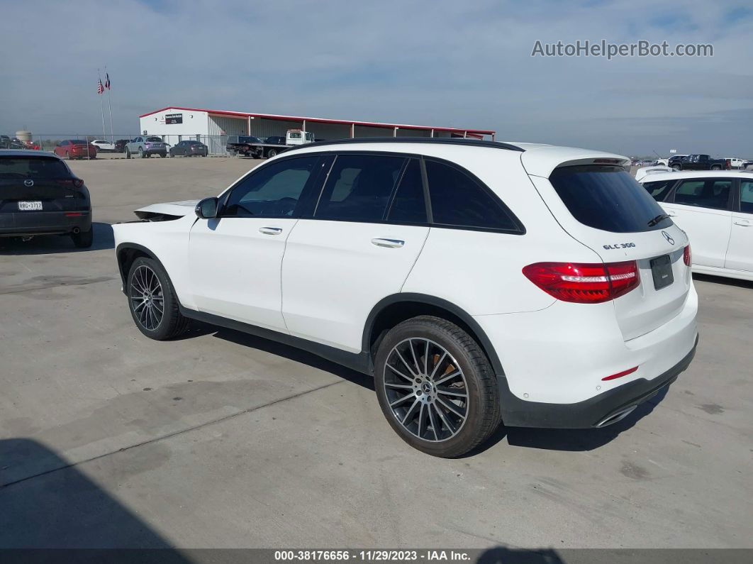 2019 Mercedes-benz Glc 300 White vin: WDC0G4JBXKV175505