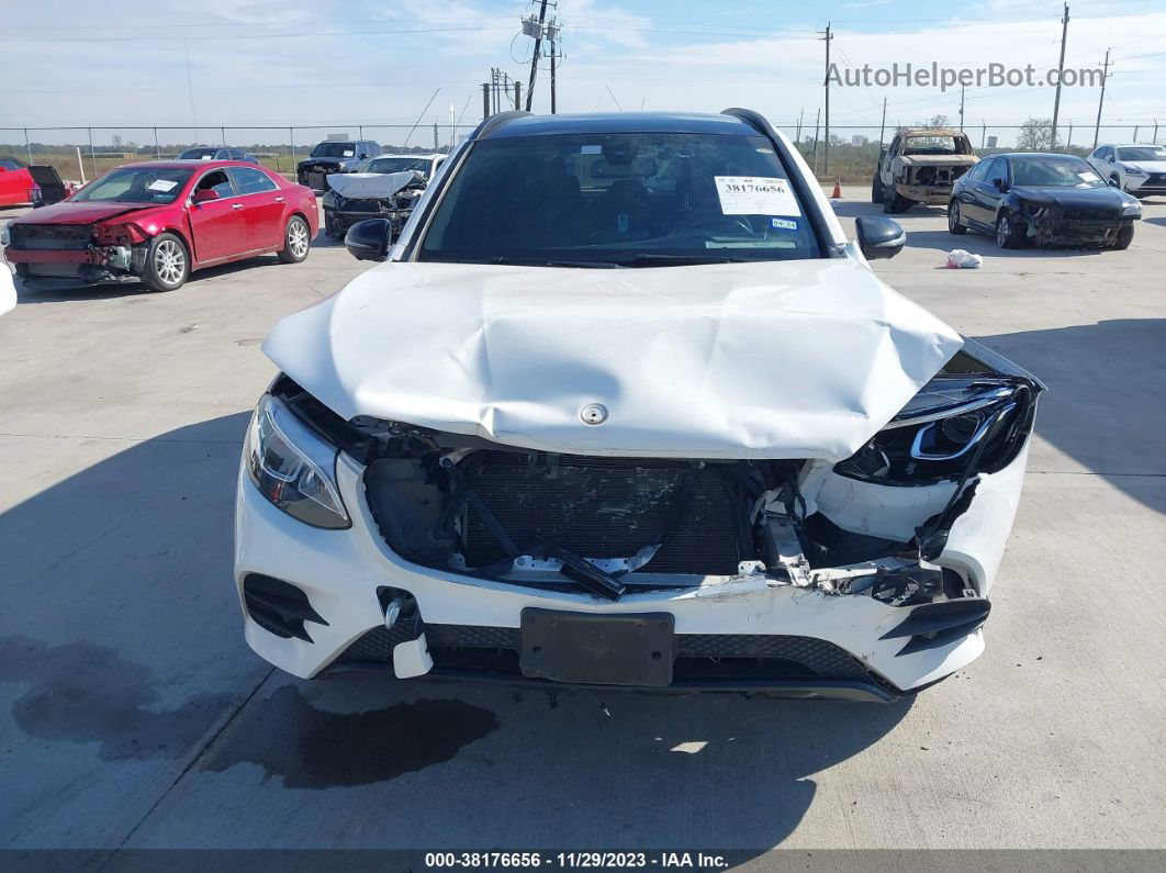 2019 Mercedes-benz Glc 300 White vin: WDC0G4JBXKV175505