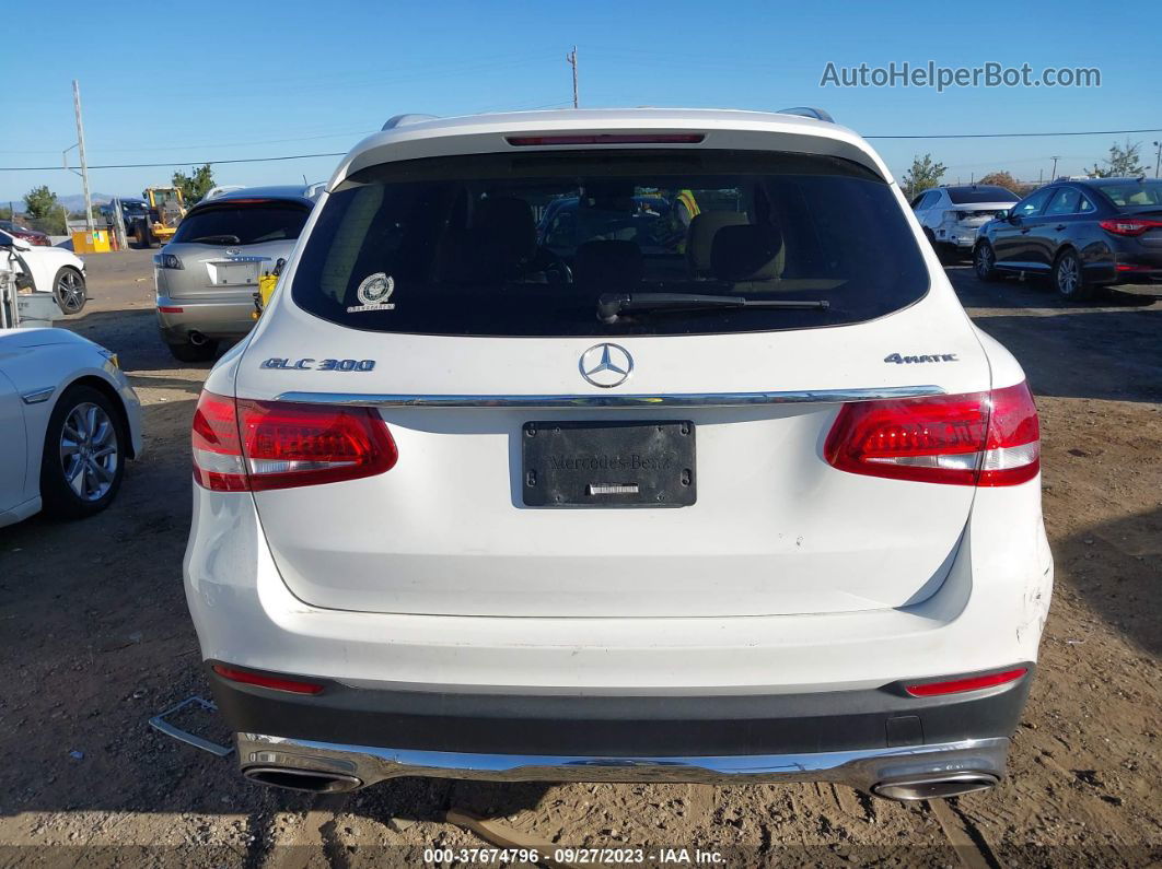 2019 Mercedes-benz Glc Glc 300 White vin: WDC0G4KB0K1004090