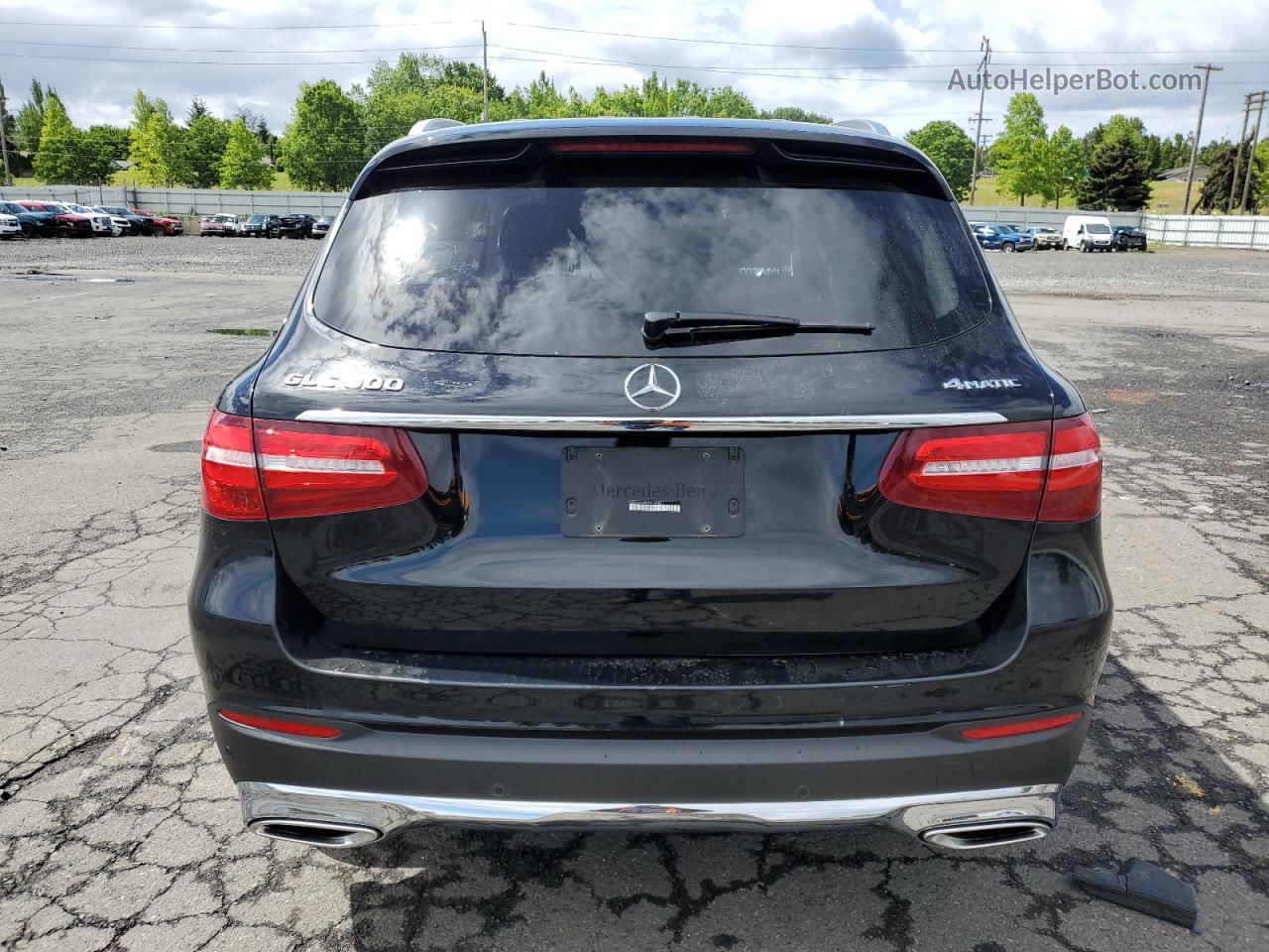 2019 Mercedes-benz Glc 300 4matic Black vin: WDC0G4KB0KV164821