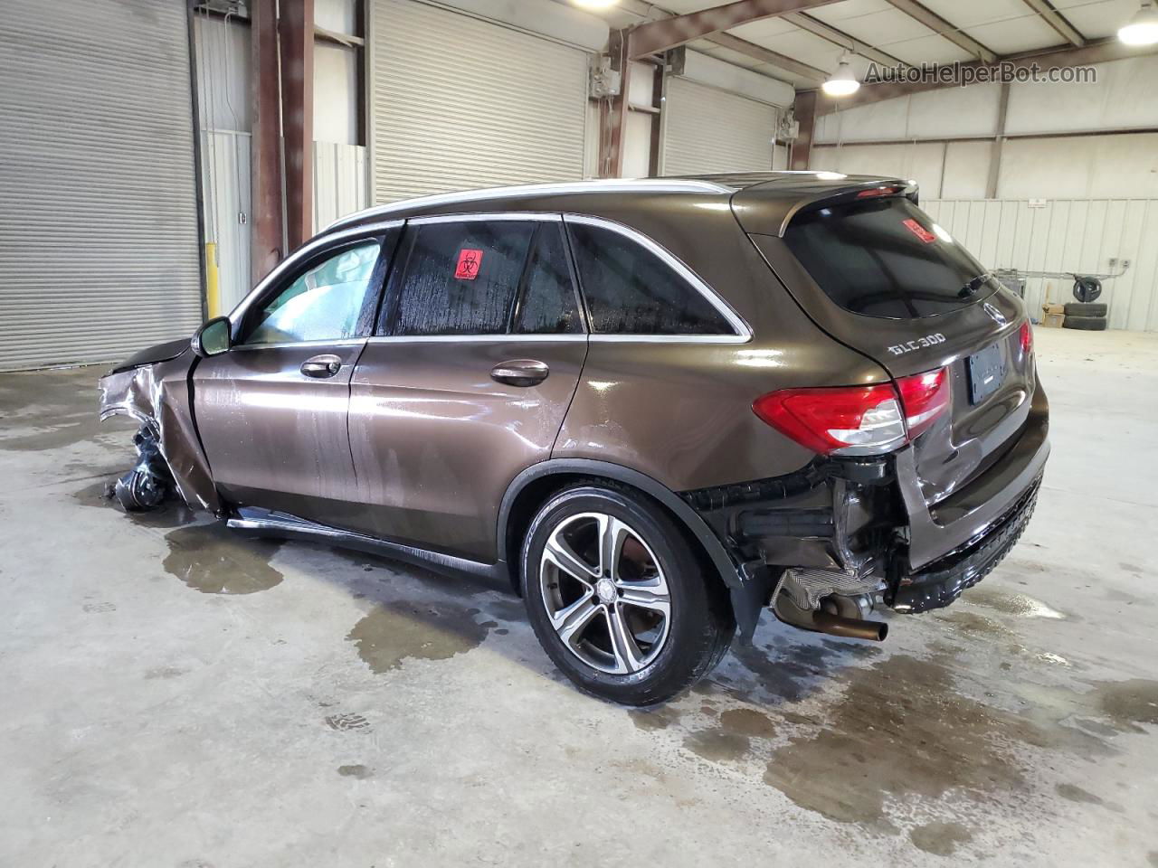 2016 Mercedes-benz Glc 300 4matic Brown vin: WDC0G4KB1GF057293