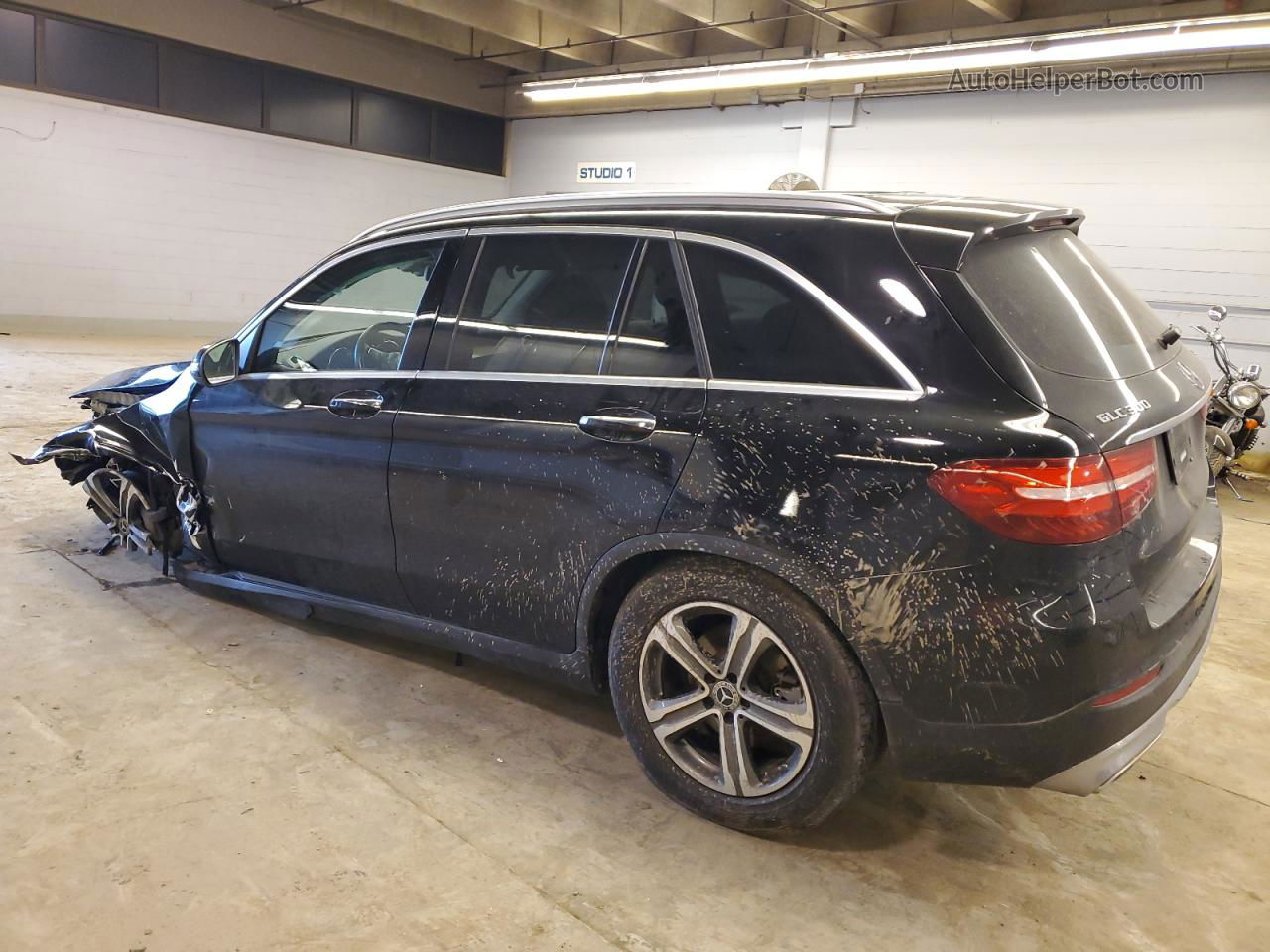 2019 Mercedes-benz Glc 300 4matic Black vin: WDC0G4KB1KF558323