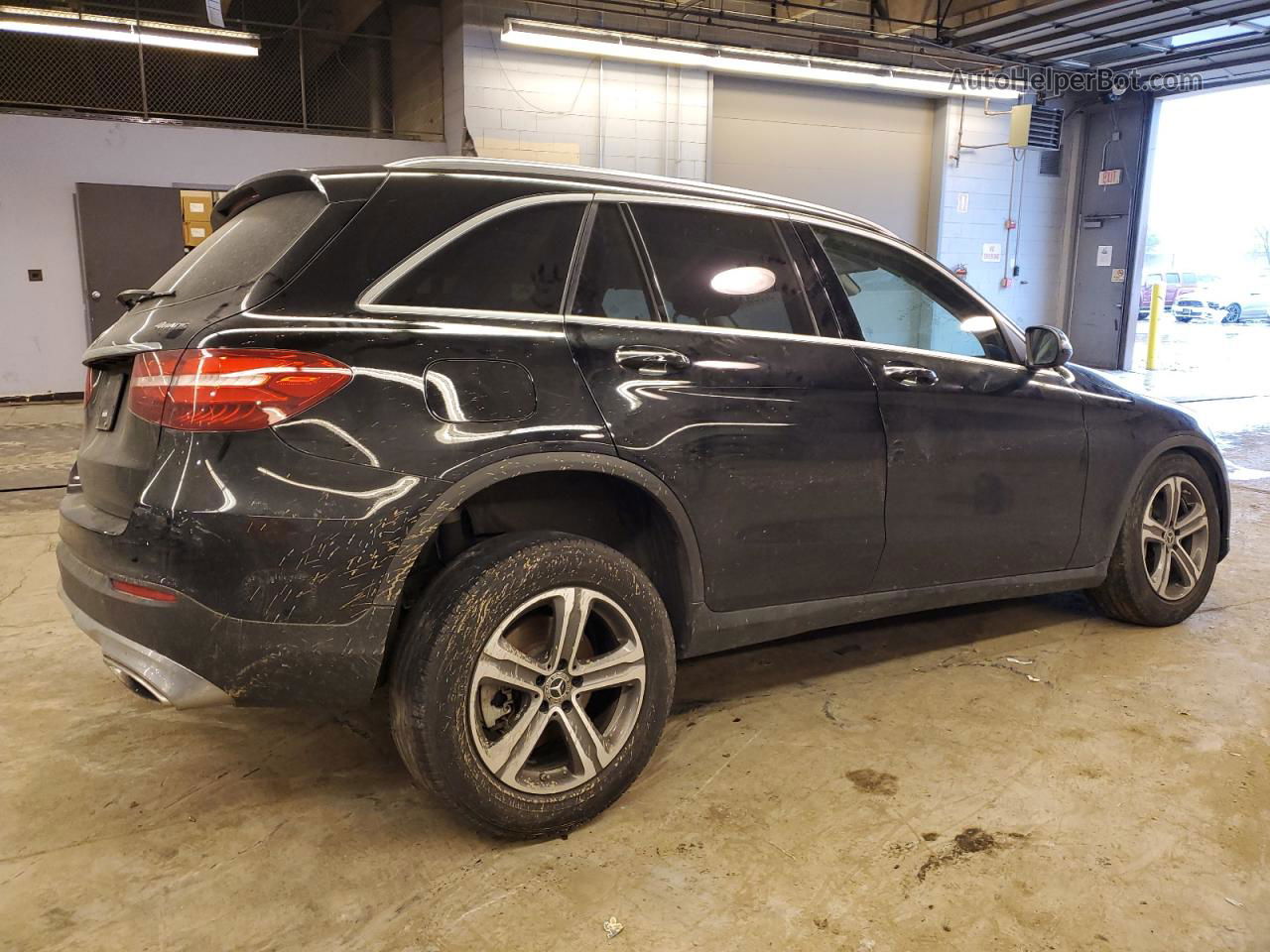 2019 Mercedes-benz Glc 300 4matic Black vin: WDC0G4KB1KF558323