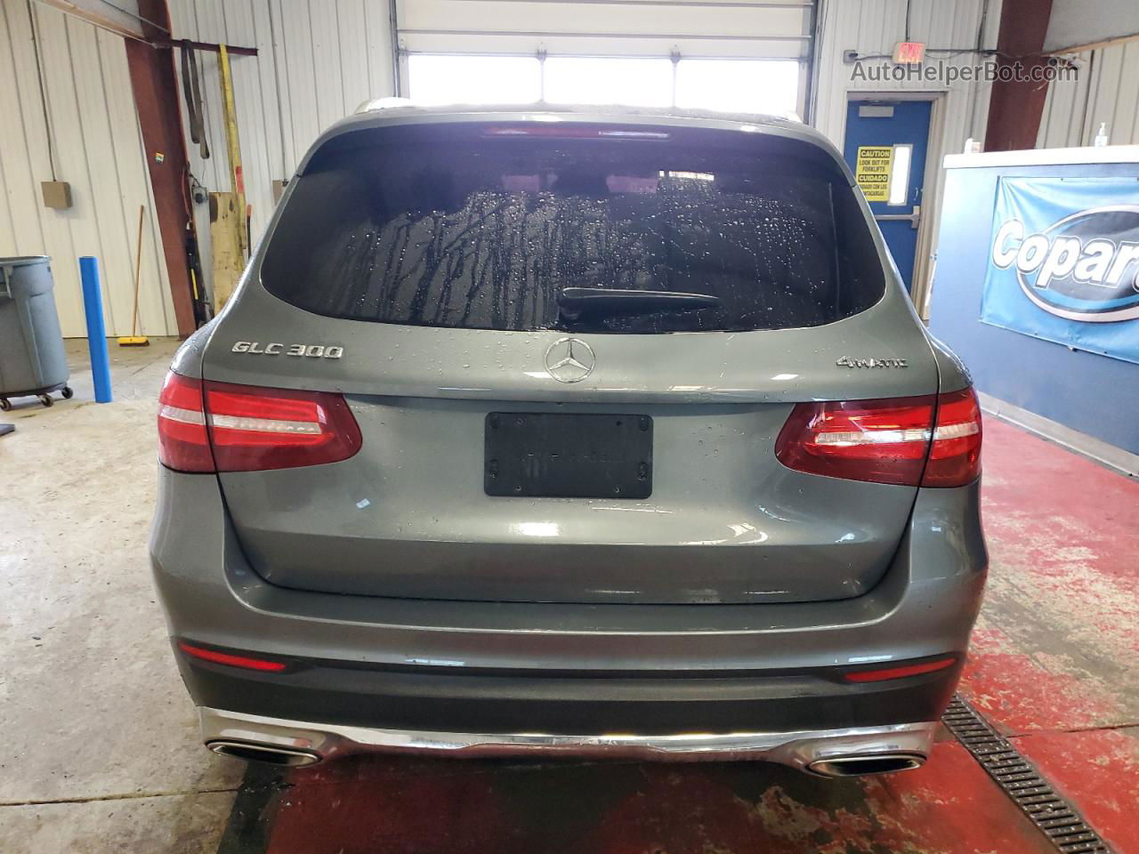 2019 Mercedes-benz Glc 300 4matic Charcoal vin: WDC0G4KB1KF594741