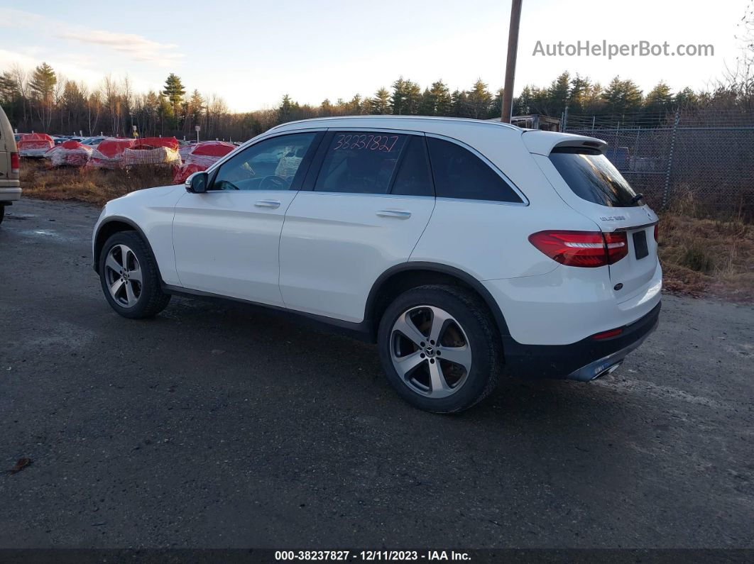 2019 Mercedes-benz Glc 300 4matic White vin: WDC0G4KB1KV134484