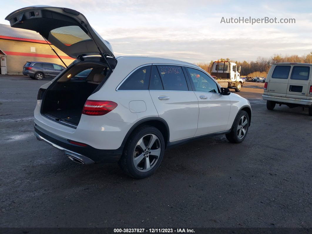 2019 Mercedes-benz Glc 300 4matic White vin: WDC0G4KB1KV134484