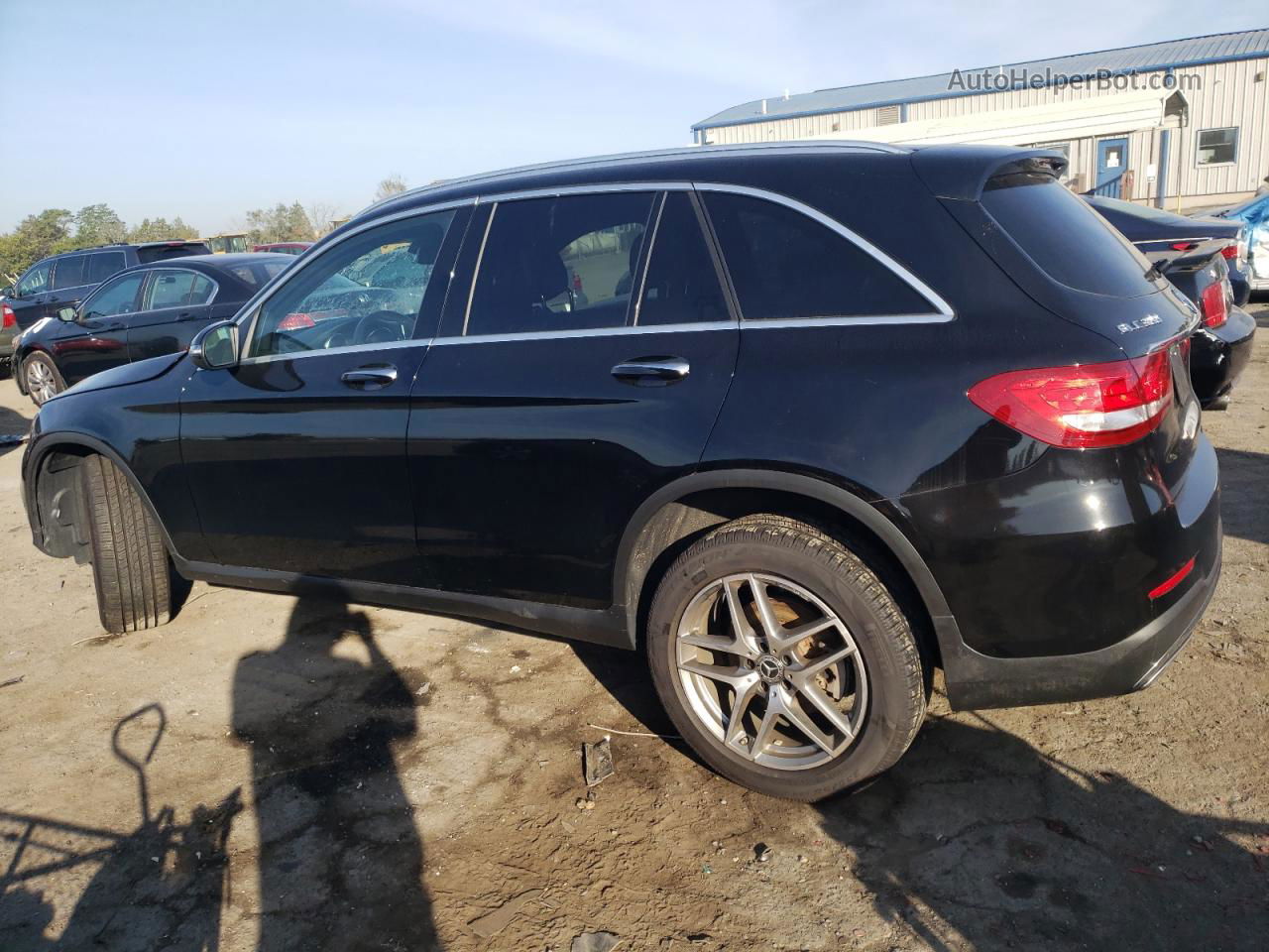 2019 Mercedes-benz Glc 300 4matic Black vin: WDC0G4KB1KV146960