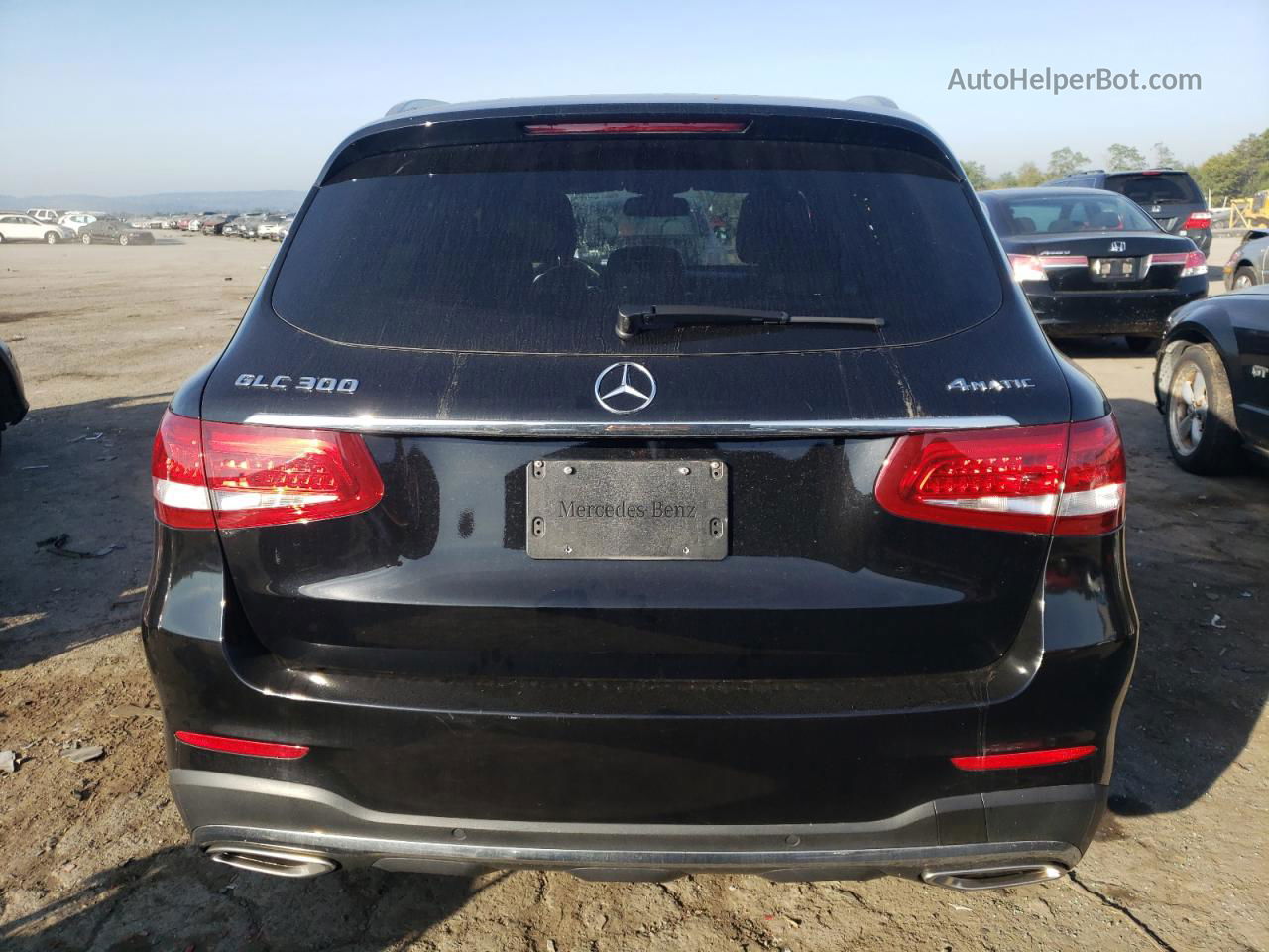 2019 Mercedes-benz Glc 300 4matic Black vin: WDC0G4KB1KV146960