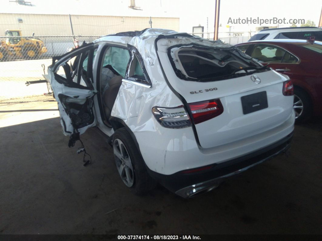 2019 Mercedes-benz Glc Glc 300 White vin: WDC0G4KB1KV153407