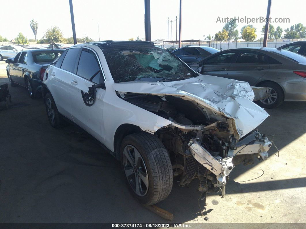 2019 Mercedes-benz Glc Glc 300 White vin: WDC0G4KB1KV153407