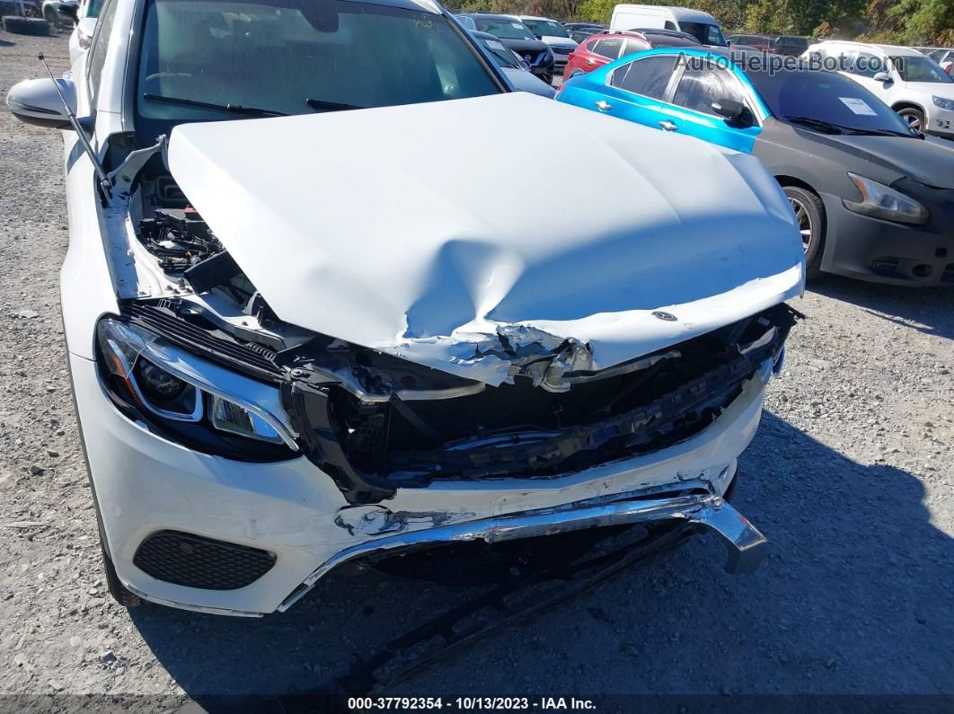 2019 Mercedes-benz Glc 300 4matic White vin: WDC0G4KB2KF615886