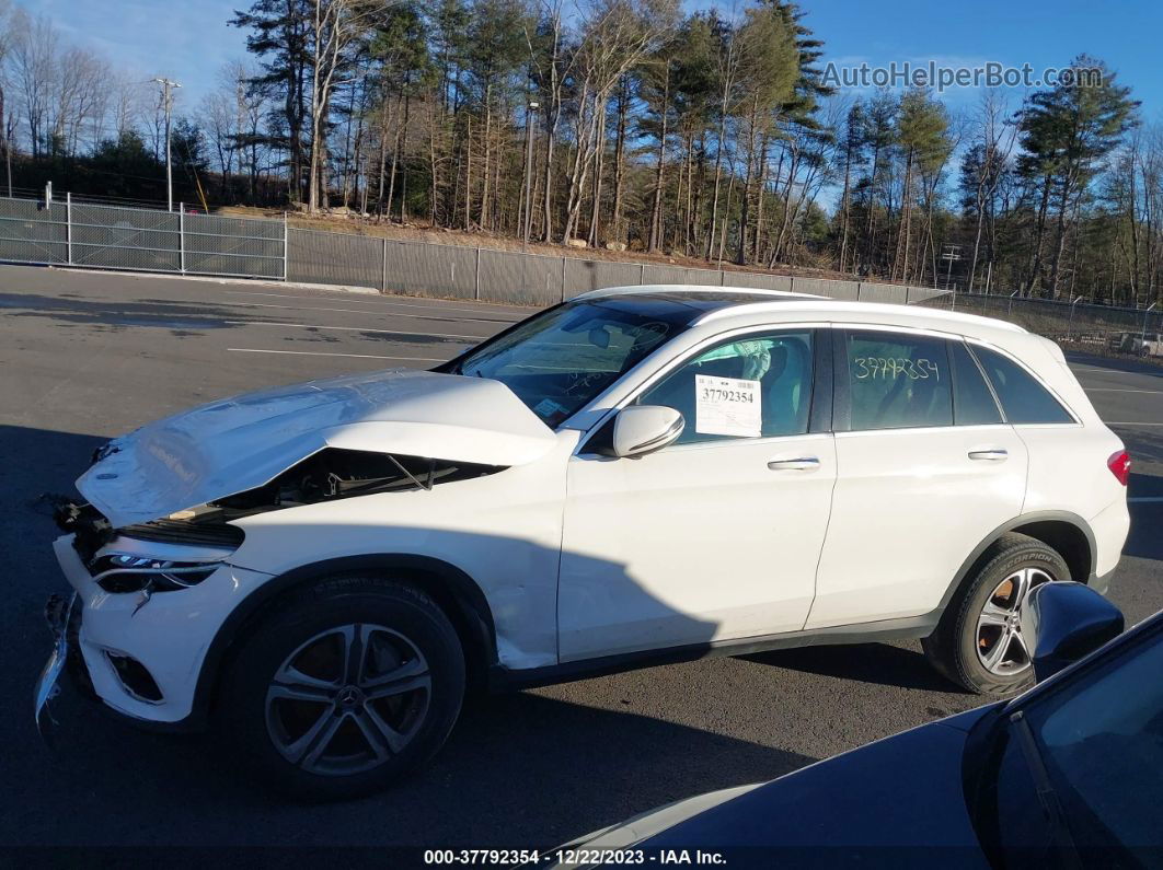 2019 Mercedes-benz Glc 300 4matic White vin: WDC0G4KB2KF615886