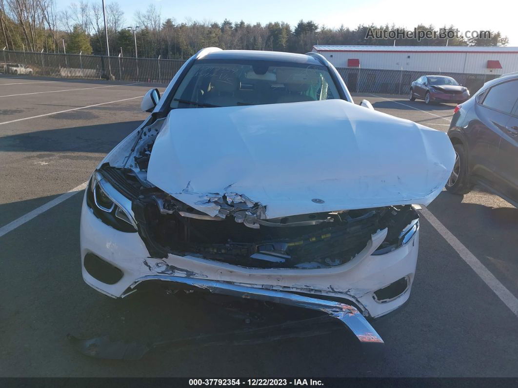 2019 Mercedes-benz Glc 300 4matic White vin: WDC0G4KB2KF615886