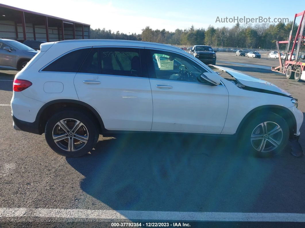 2019 Mercedes-benz Glc 300 4matic White vin: WDC0G4KB2KF615886