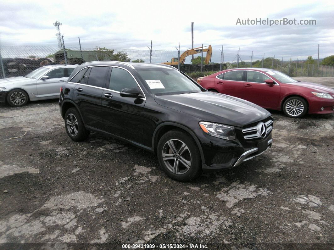 2019 Mercedes-benz Glc 300 4matic Black vin: WDC0G4KB2KV156428