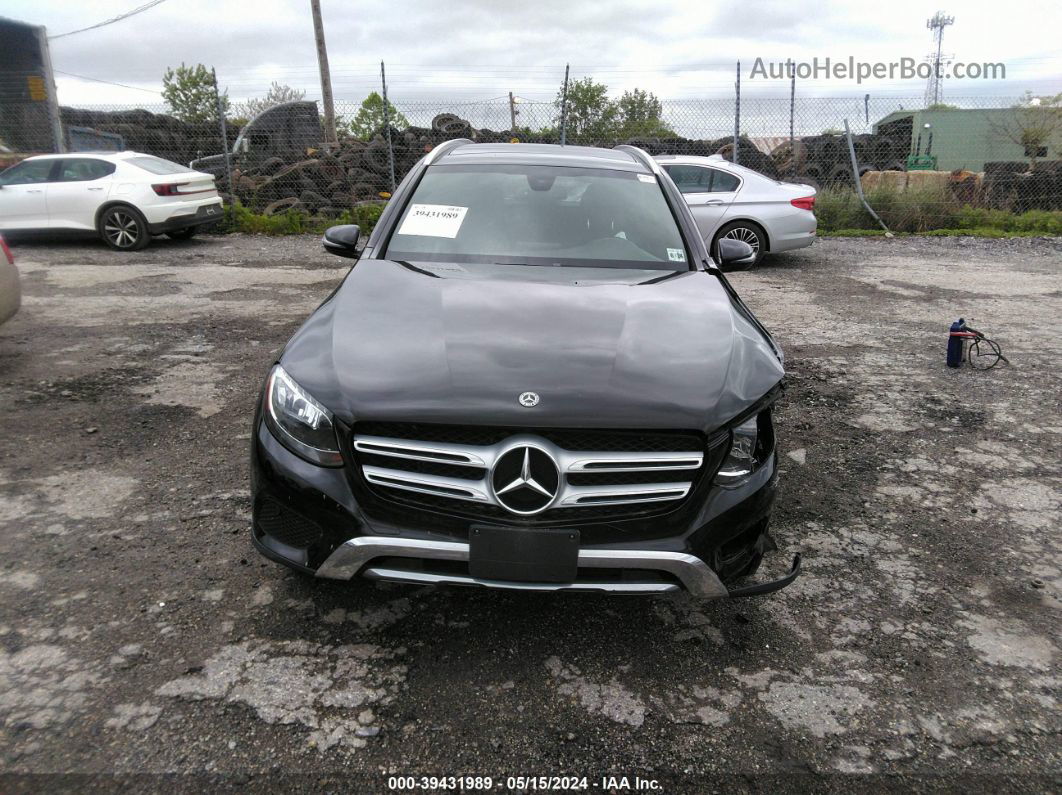 2019 Mercedes-benz Glc 300 4matic Black vin: WDC0G4KB2KV156428