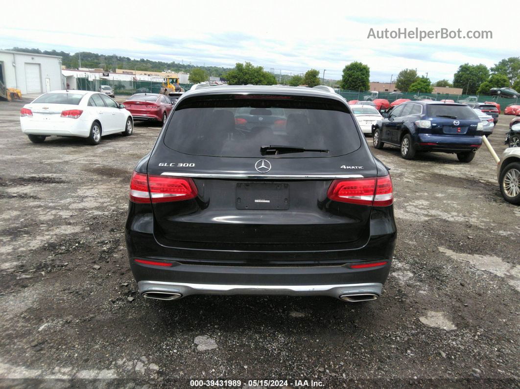 2019 Mercedes-benz Glc 300 4matic Black vin: WDC0G4KB2KV156428