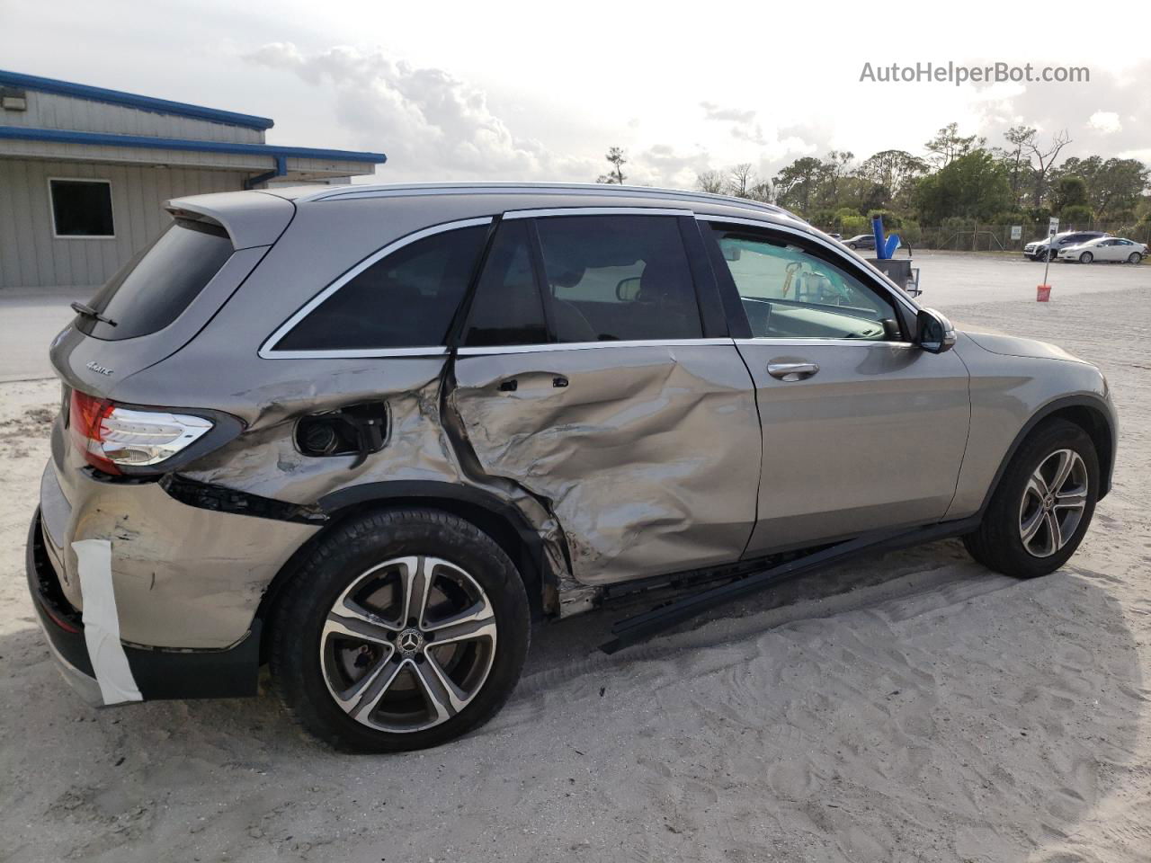 2019 Mercedes-benz Glc 300 4matic Beige vin: WDC0G4KB2KV175271