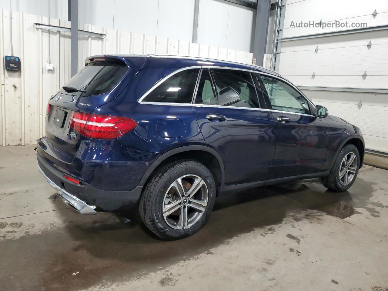 2019 Mercedes-benz Glc 300 4matic Blue vin: WDC0G4KB2KV184679