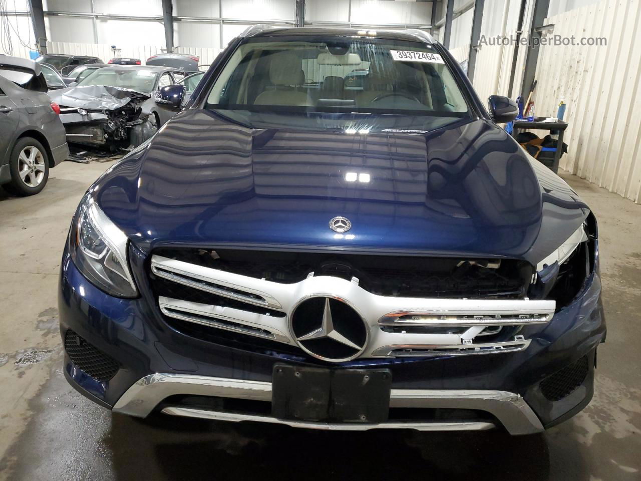 2019 Mercedes-benz Glc 300 4matic Blue vin: WDC0G4KB2KV184679