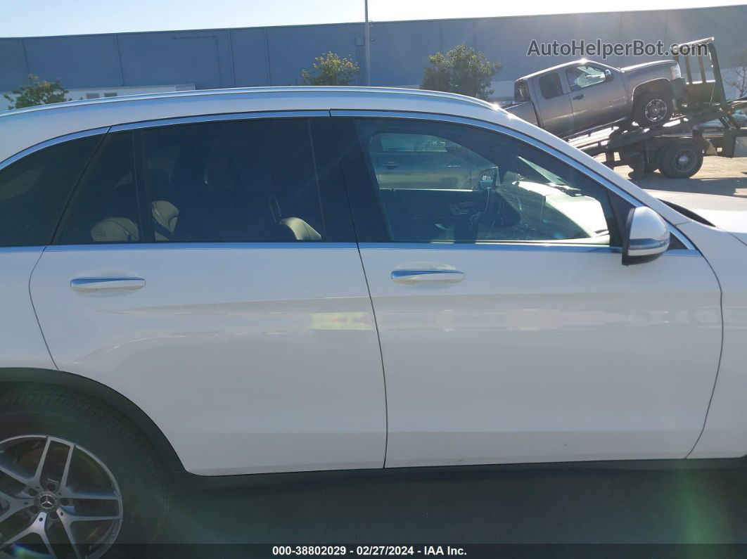 2019 Mercedes-benz Glc 300 4matic White vin: WDC0G4KB3KF542754