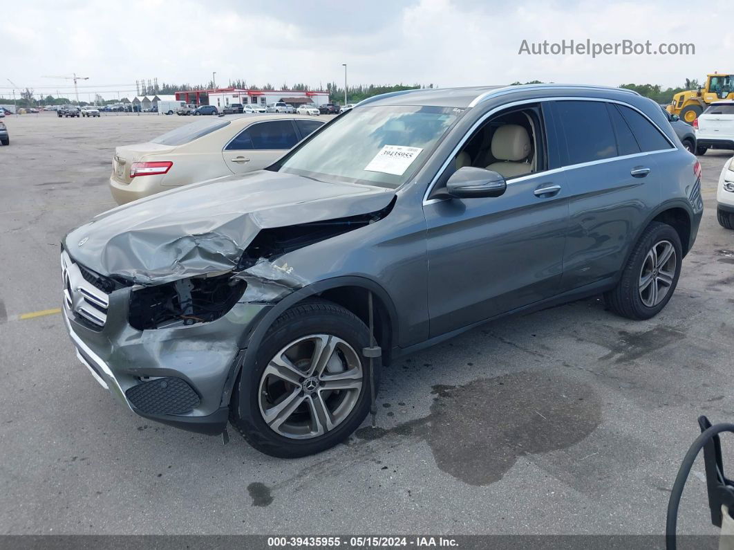 2019 Mercedes-benz Glc 300 4matic Silver vin: WDC0G4KB3KV145163