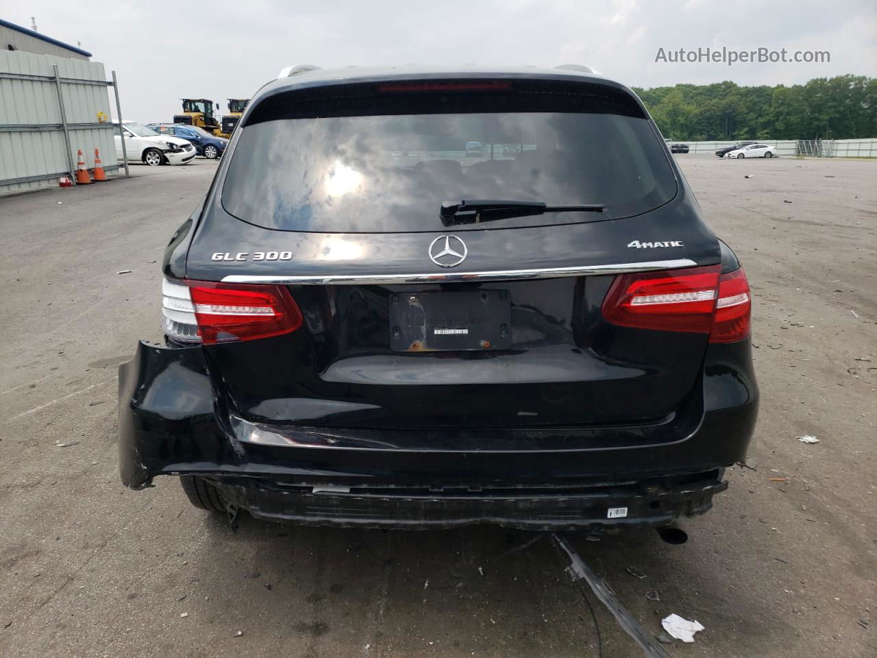 2019 Mercedes-benz Glc 300 4matic Black vin: WDC0G4KB3KV179166