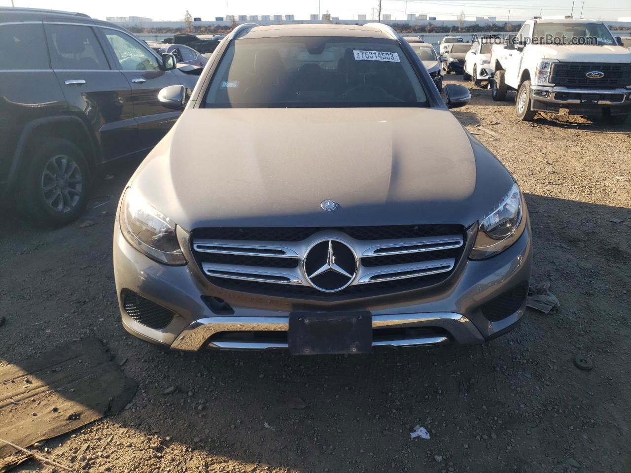 2016 Mercedes-benz Glc 300 4matic Gray vin: WDC0G4KB4GF058874