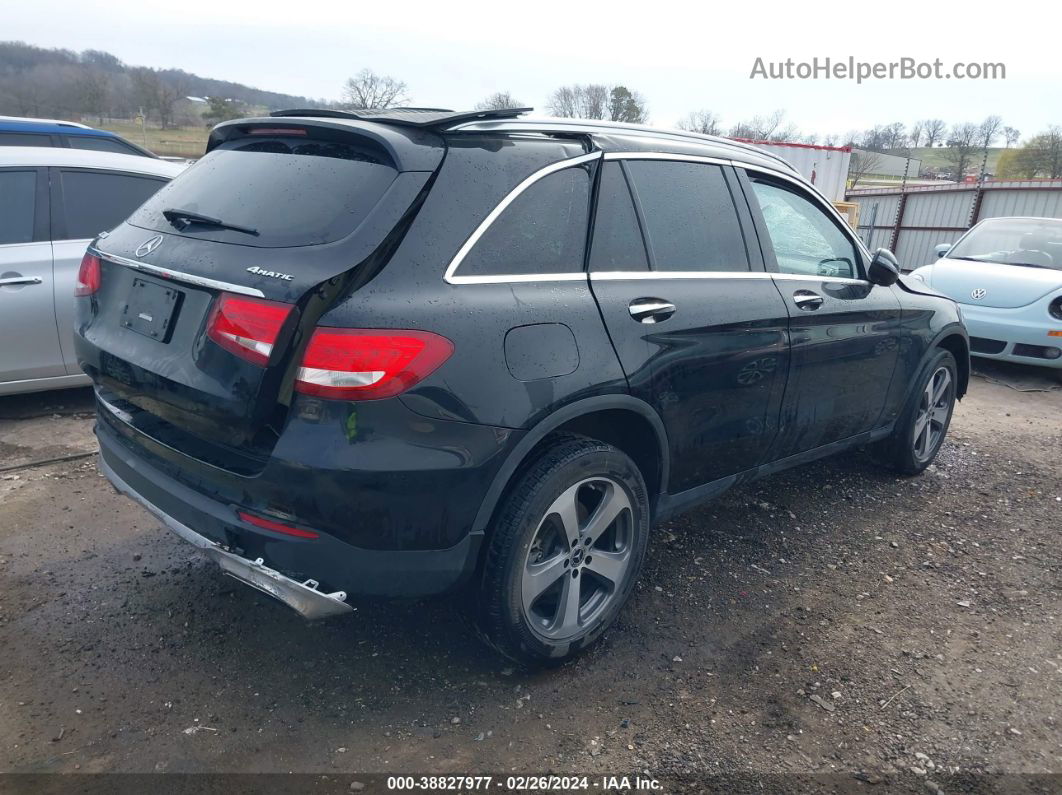 2019 Mercedes-benz Glc 300 4matic Black vin: WDC0G4KB4KV120398