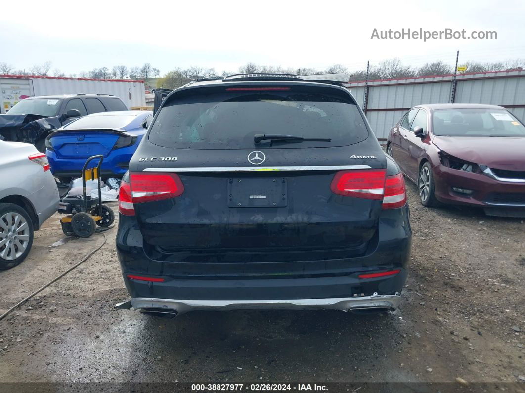 2019 Mercedes-benz Glc 300 4matic Black vin: WDC0G4KB4KV120398