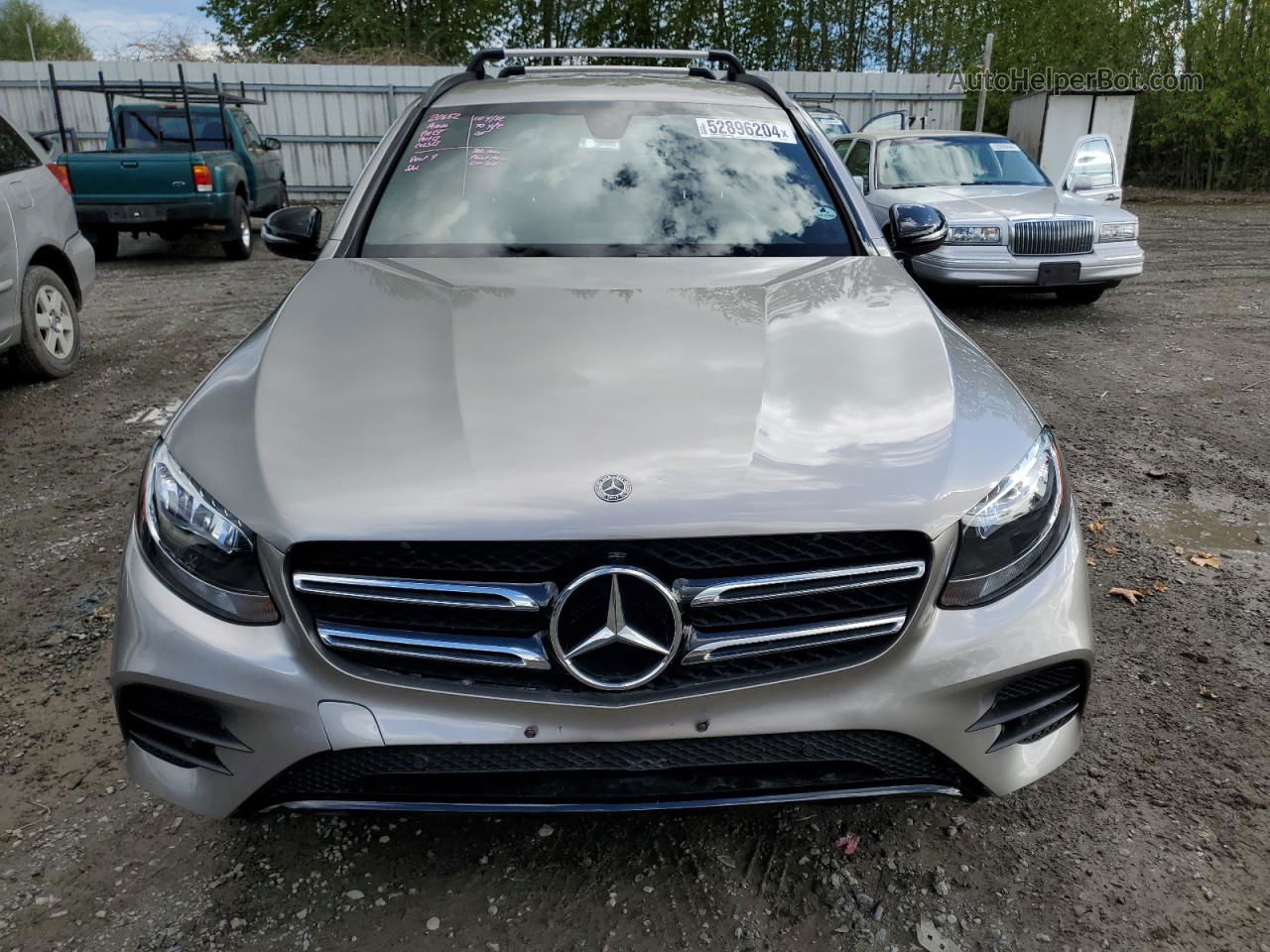 2019 Mercedes-benz Glc 300 4matic Silver vin: WDC0G4KB4KV157242