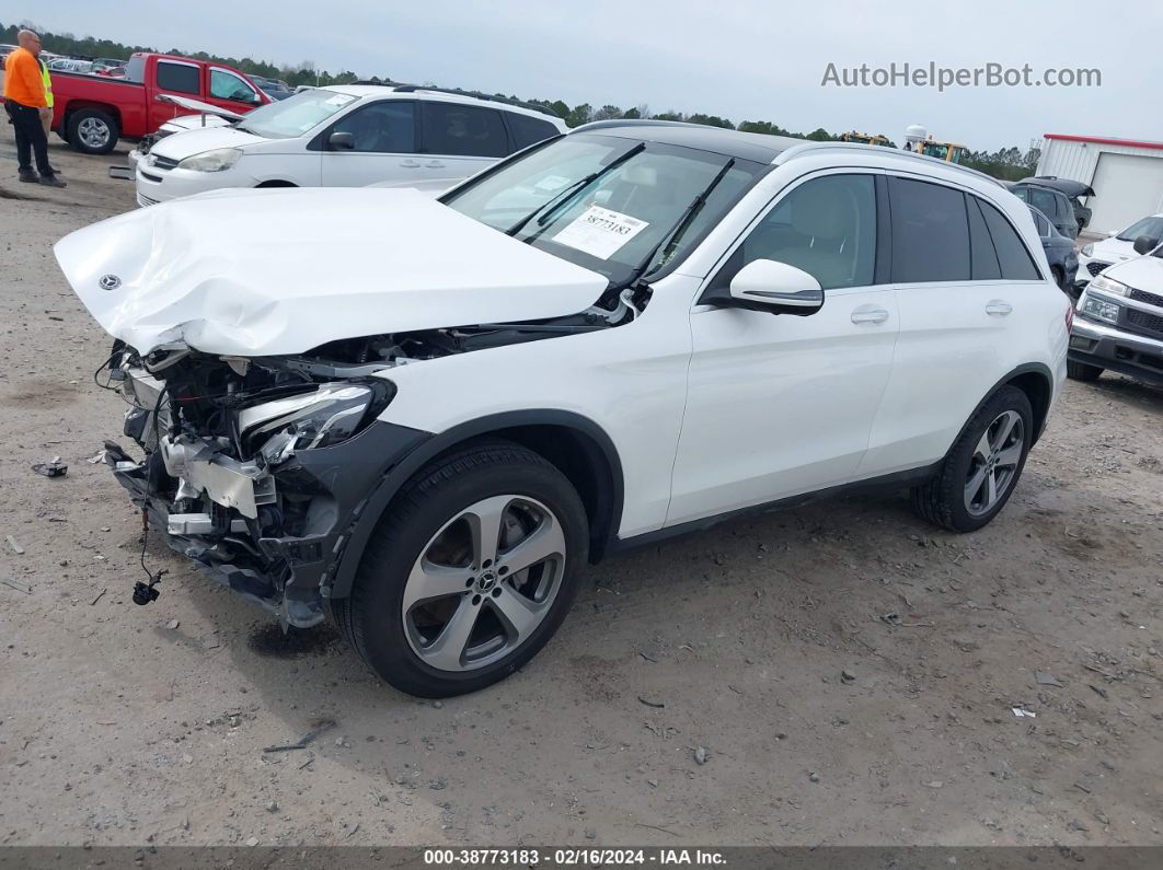 2019 Mercedes-benz Glc 300 4matic White vin: WDC0G4KB4KV162070