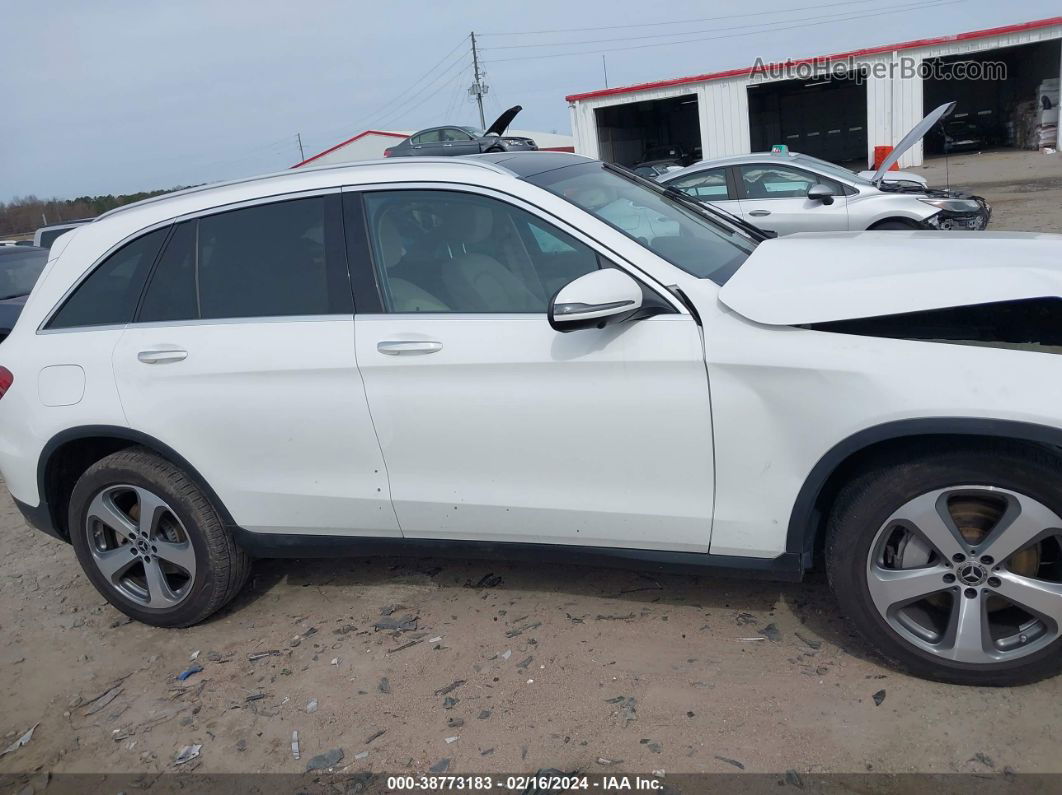 2019 Mercedes-benz Glc 300 4matic White vin: WDC0G4KB4KV162070