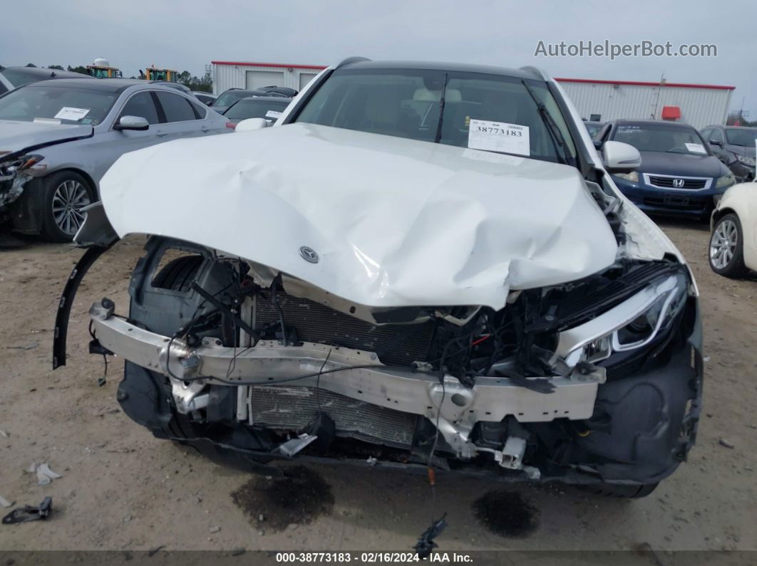 2019 Mercedes-benz Glc 300 4matic White vin: WDC0G4KB4KV162070