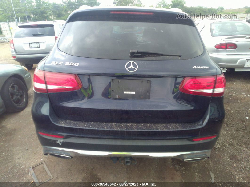 2016 Mercedes-benz Glc Glc 300 Синий vin: WDC0G4KB5GF079605