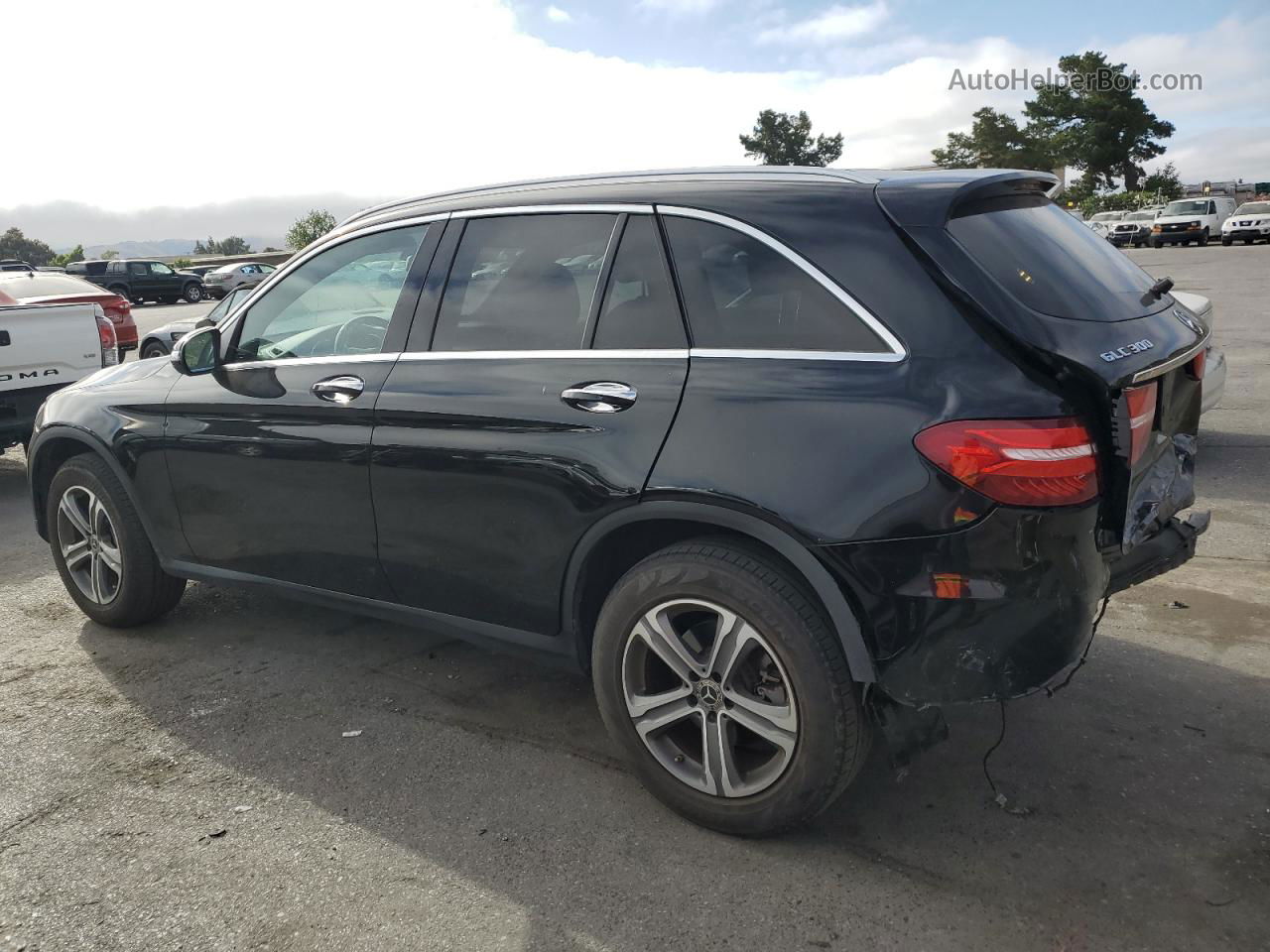 2019 Mercedes-benz Glc 300 4matic Black vin: WDC0G4KB5KF542335