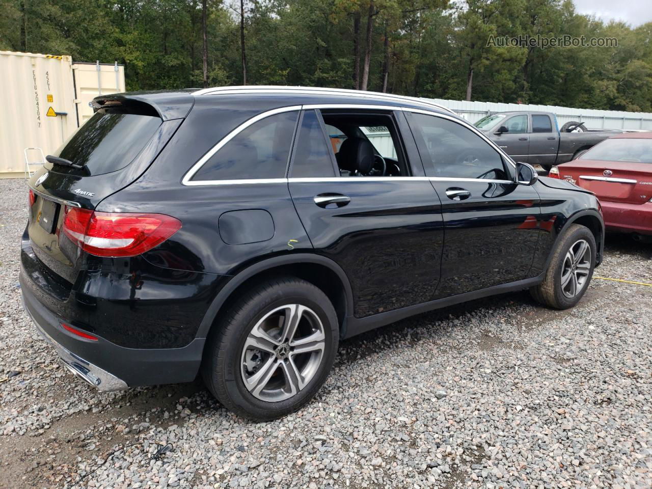 2019 Mercedes-benz Glc 300 4matic Black vin: WDC0G4KB5KF602954