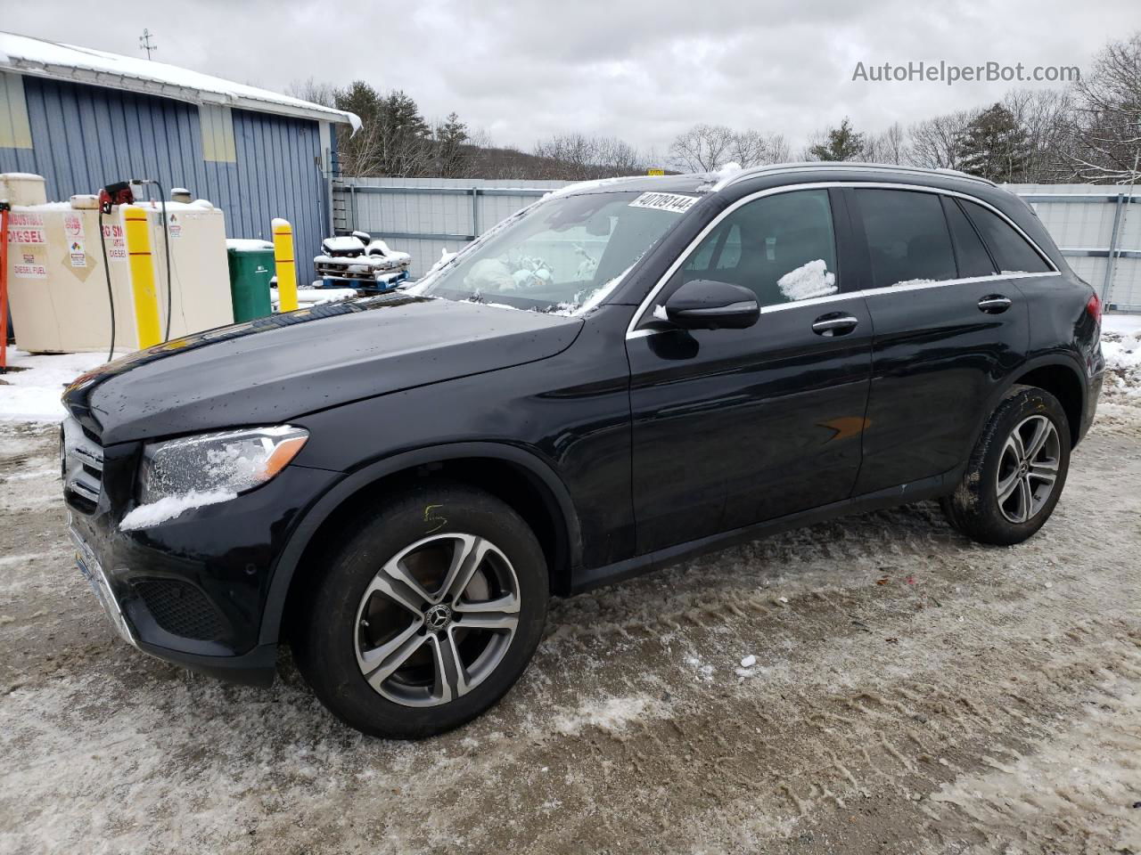 2019 Mercedes-benz Glc 300 4matic Black vin: WDC0G4KB5KV140448