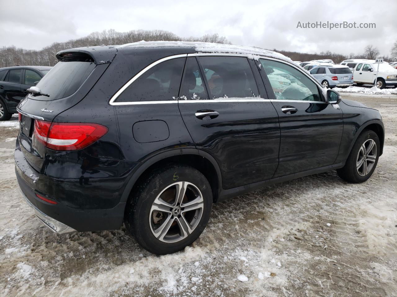 2019 Mercedes-benz Glc 300 4matic Black vin: WDC0G4KB5KV140448