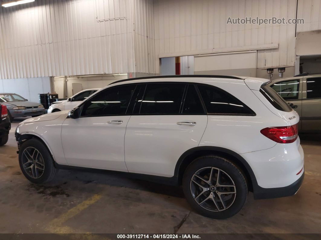 2019 Mercedes-benz Glc 300 4matic White vin: WDC0G4KB5KV175183