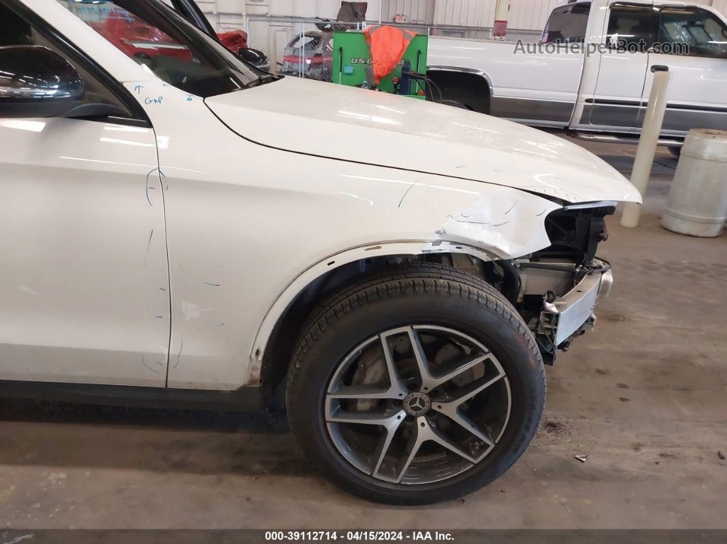 2019 Mercedes-benz Glc 300 4matic White vin: WDC0G4KB5KV175183