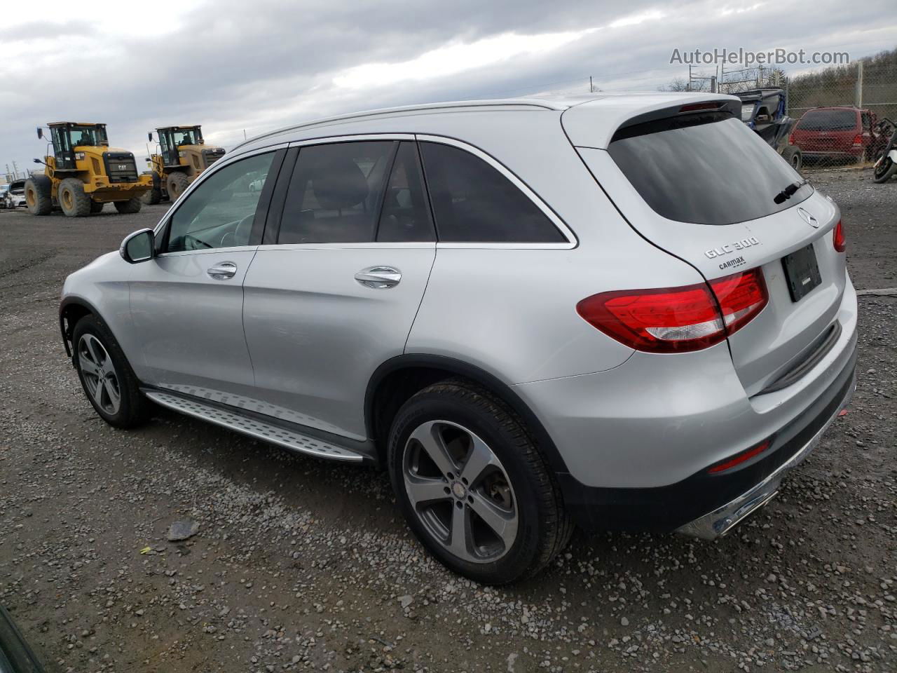 2016 Mercedes-benz Glc 300 4matic Серебряный vin: WDC0G4KB6GF089592