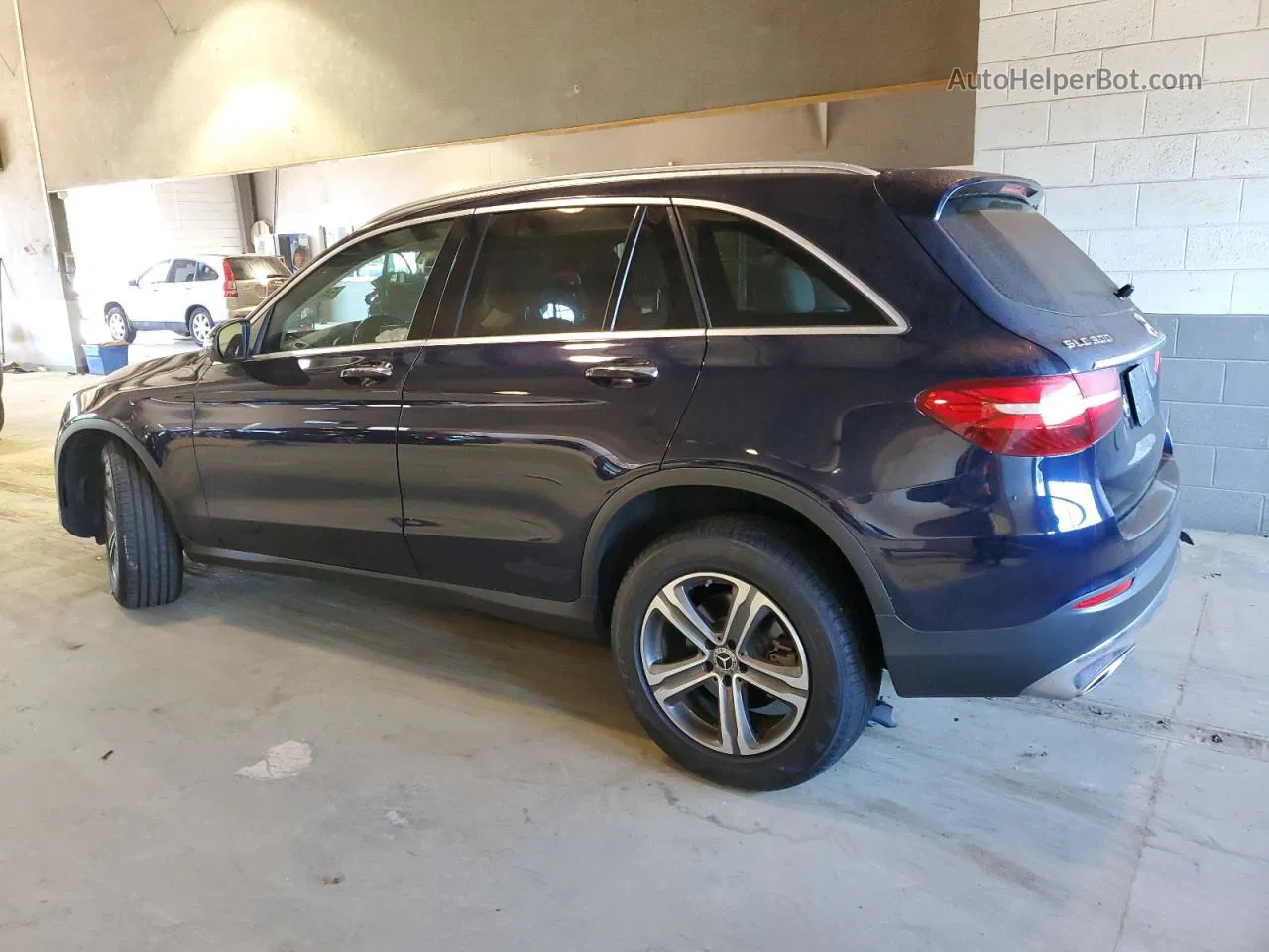 2019 Mercedes-benz Glc 300 4matic Blue vin: WDC0G4KB6KV174687