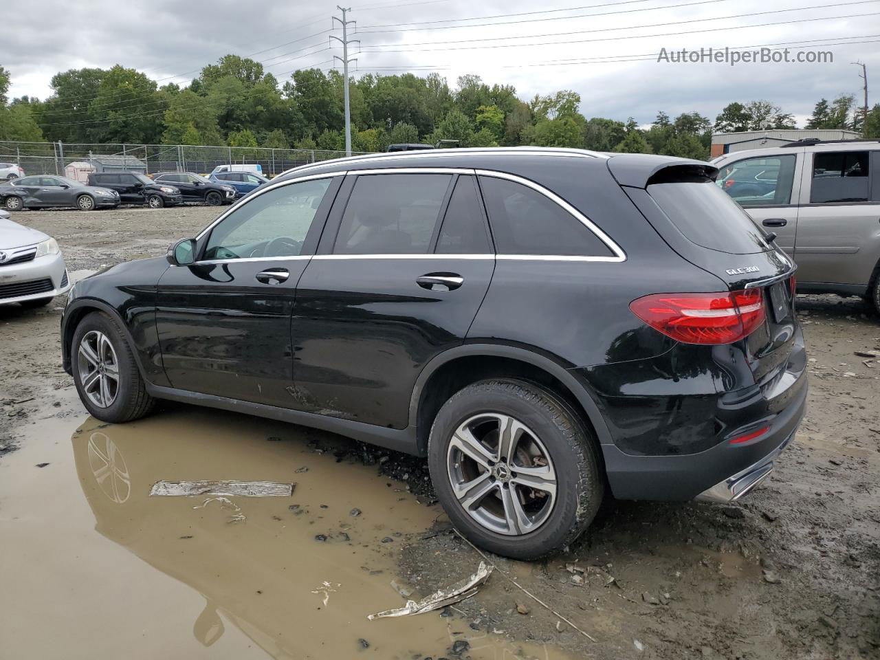 2019 Mercedes-benz Glc 300 4matic Black vin: WDC0G4KB6KV194423