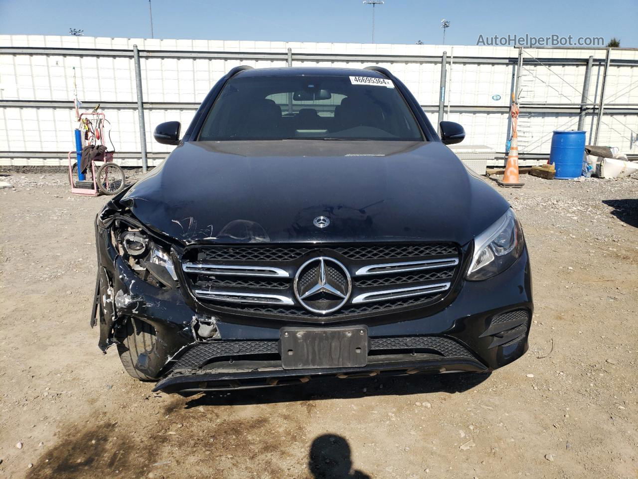 2019 Mercedes-benz Glc 300 4matic Black vin: WDC0G4KB7KV150530