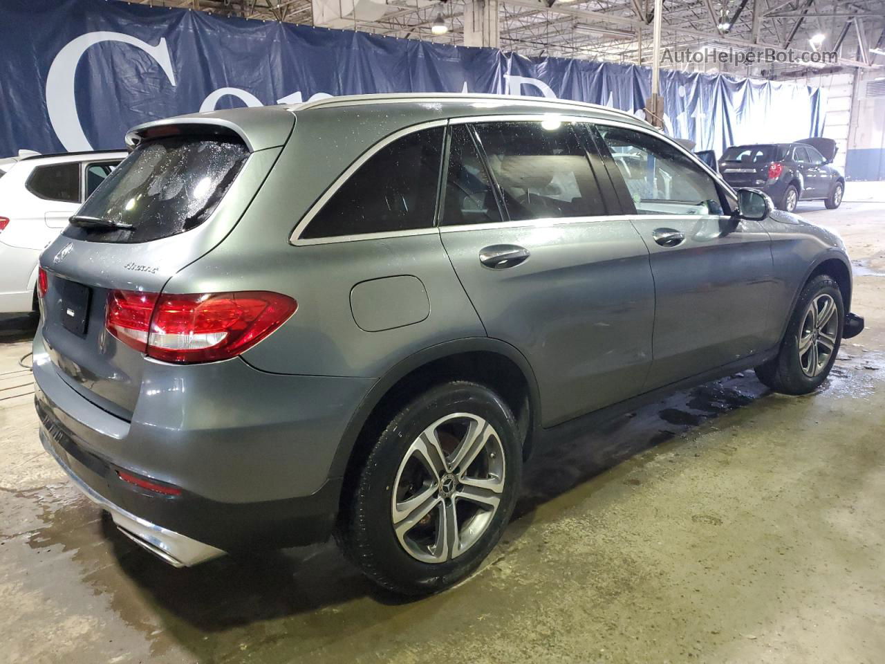 2019 Mercedes-benz Glc 300 4matic Gray vin: WDC0G4KB8KF619439