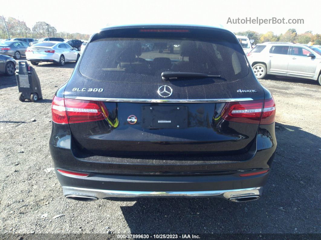 2019 Mercedes-benz Glc 300 Black vin: WDC0G4KB8KF640016